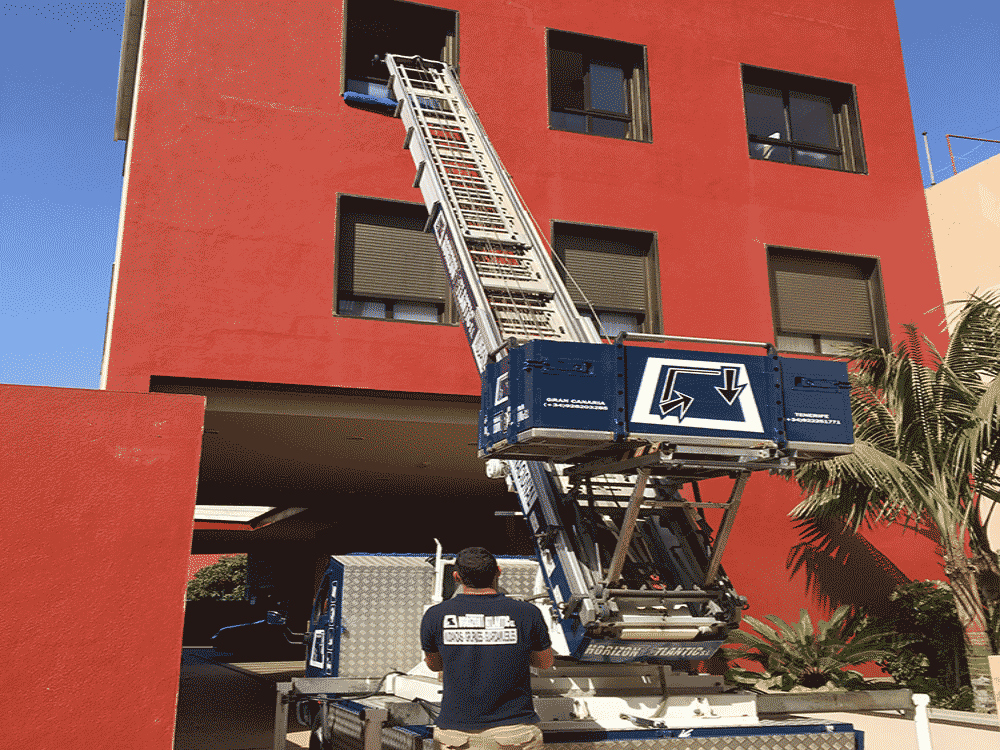 Fotos servicio de grua en Canarias